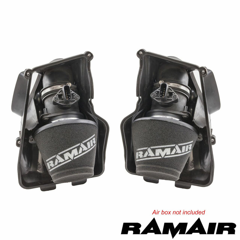 Pair of RamAir Performance Air Filters - Audi S6 C6 5.2 V10