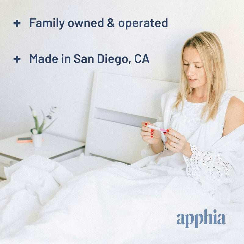 Apphia 10 Pack Early Detection Pregnancy Test – Midstream hCG Strips – Made in USA