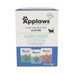 Applaws Cat Pouch Fish 12 x 70g - Case of 4