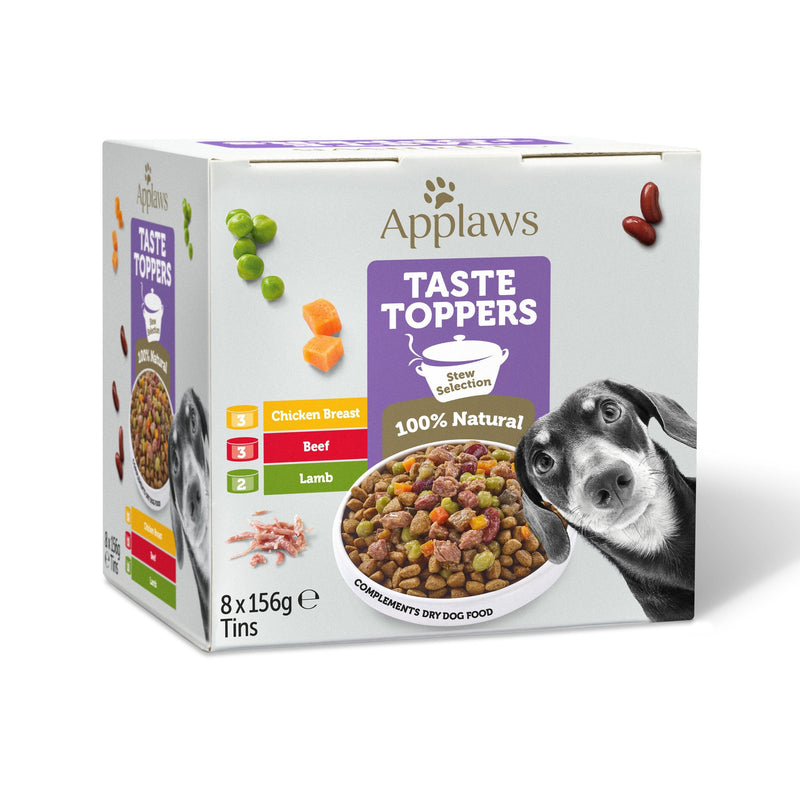 Applaws Dog Topper Stew Tin 8x156g