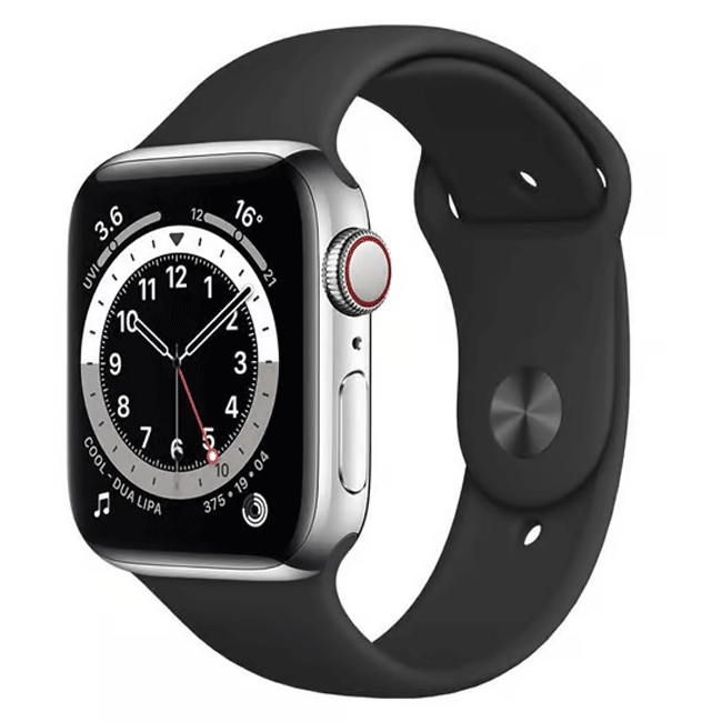 Refurbished Apple Watch Series 6 44mm Cellular Stainless Steel | Unlocked
