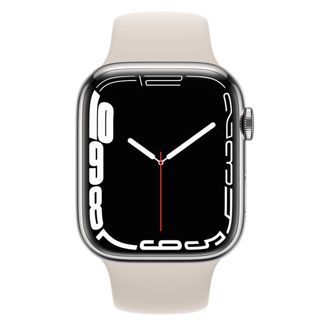 Refurbished Apple Watch Series 7 45mm Cellular Stainless Steel | Unlocked