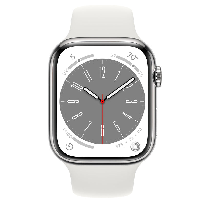 Refurbished Apple Watch Series 7 45mm Cellular Stainless Steel | Unlocked