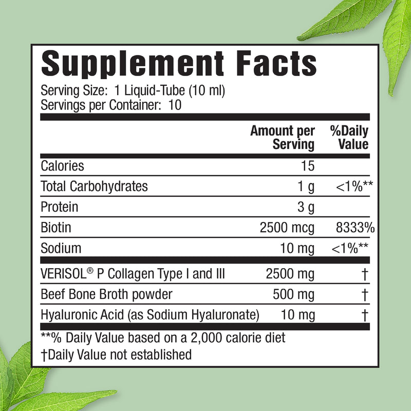Applied Nutrition Liquid Collagen + Hyaluronic Acid – Skin & Nail Restoration (30 Servings, Pack of 3, Mixed Berry)