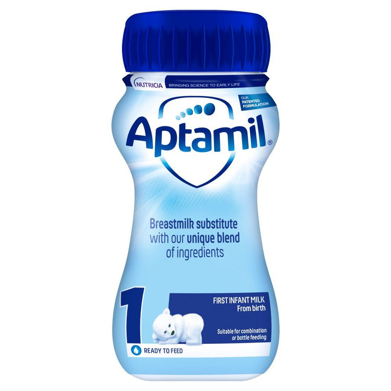 Aptamil 1 from Birth First Infant Milk 200ml (Case of 12)