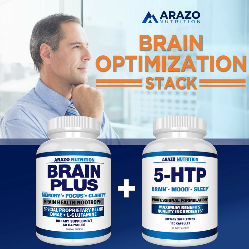 Arazo Nutrition Brain Function Supplement – Memory, Focus & Clarity