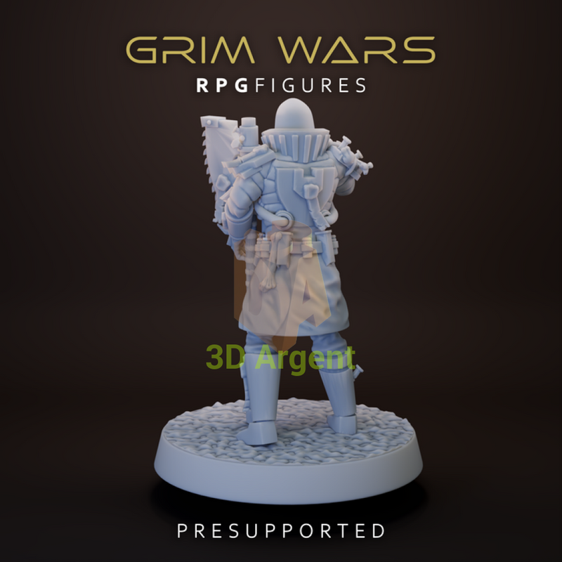 Arch Vindicator | Star Wars Legion Scale | 3D Printed Resin Miniatures | RPG Figures