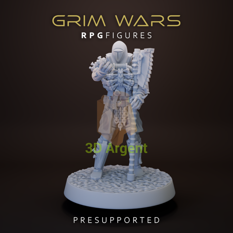 Arch Vindicator | Star Wars Legion Scale | 3D Printed Resin Miniatures | RPG Figures