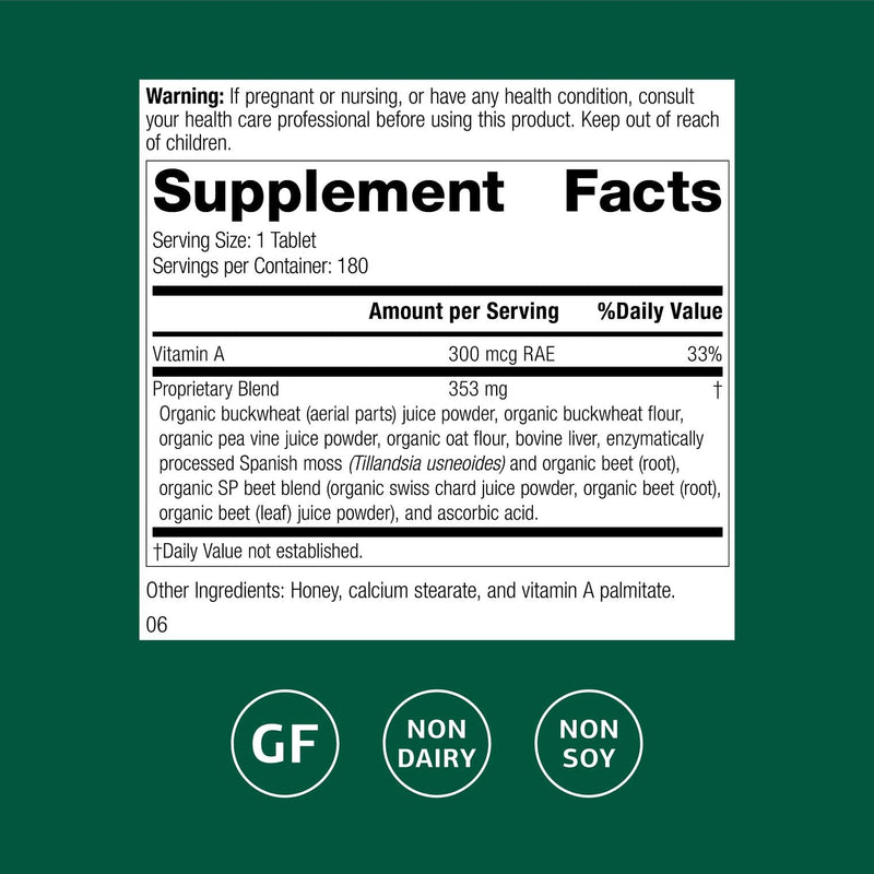 Standard Process Arginex – Whole Food Liver & Kidney Support, 180 Tablets