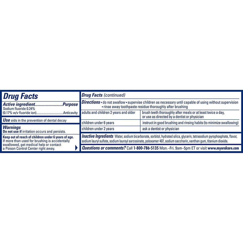 ARM & HAMMER Complete Care Fluoride Toothpaste – Fresh Mint 6 oz (Pack of 12)
