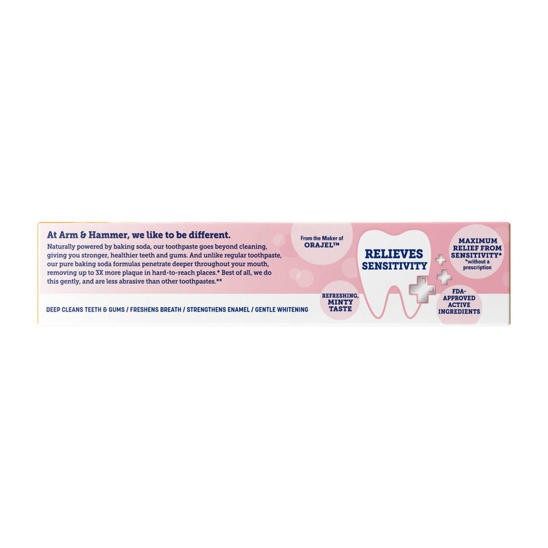 Arm & Hammer Sensitive Toothpaste - Refreshing Mint (12-Pack, 4.5 oz)