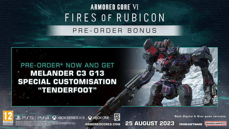 Armored Core VI Fires of Rubicon Launch Edition PS5