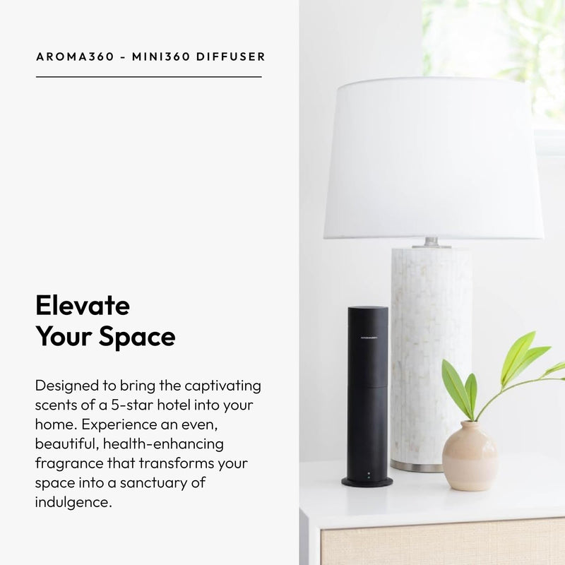 Aroma360 Mini Pro Scent Diffuser – Pro Pod Compatible, Cold-Air Diffusion, 600 sq ft