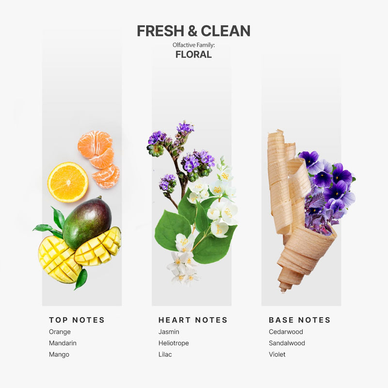 AromaPlan Fresh & Clean Essential Oil 5 oz – USA Made Diffuser Fragrance