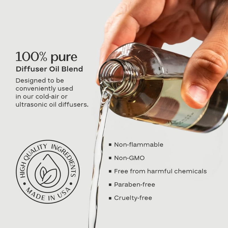 AromaPlan Pumpkin Spice Diffuser Oil – 5 Fl Oz (148ml) | Luxury Hotel & Home Fragrance, Made in USA