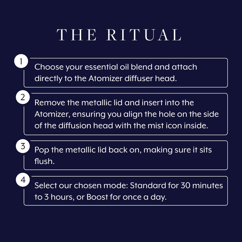 Aromatherapy Associates Atomizer & De-Stress Essential Oil Collection — Waterless Portable Diffuser