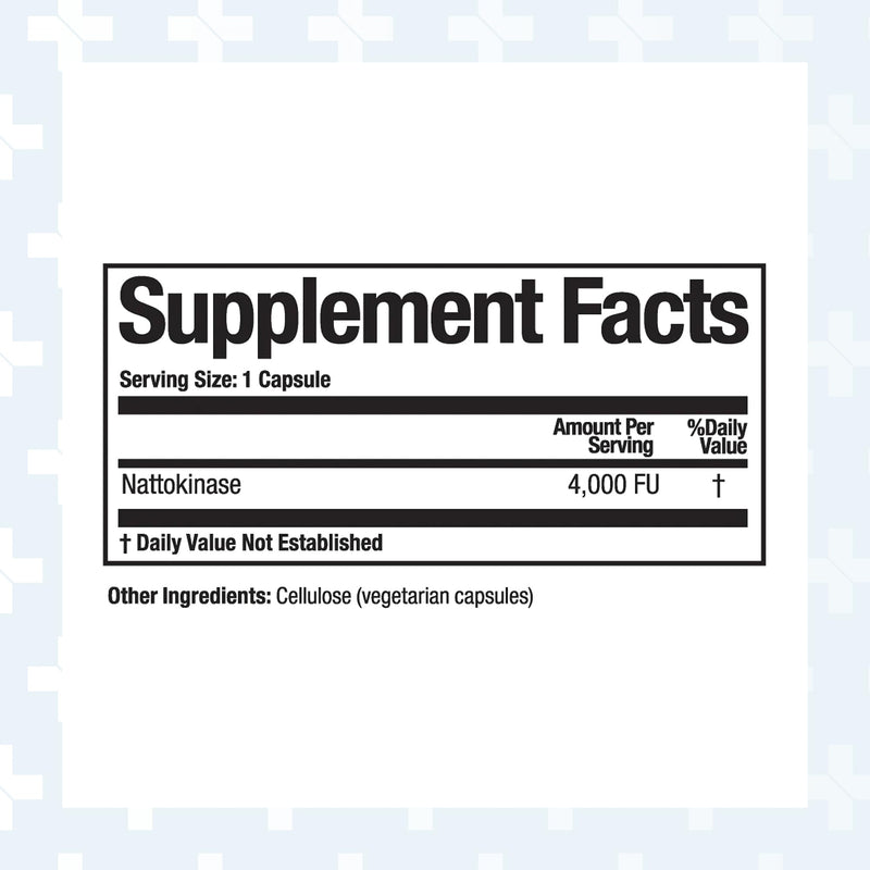 Arthur Andrew Medical Nattovena - Pure Nattokinase, Double Strength 4,000 FUs, 90 Capsules