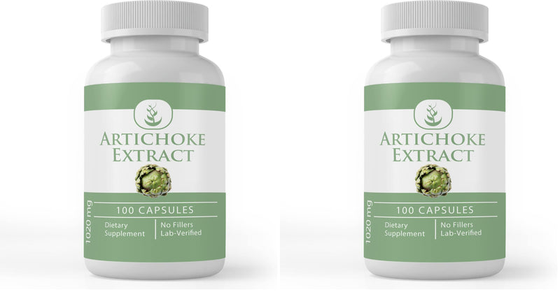 PURE ORIGINAL INGREDIENTS Artichoke Extract (100 Capsules) Pack of 2 | No Additives or Fillers | Lab Verified
