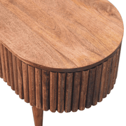 Artisan Furniture Solid Wood Honey Caramel Mokka Coffee Table, Storage Box, Brown - InStock