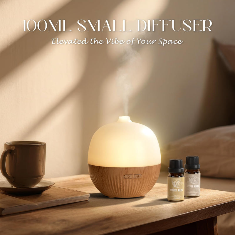 ARVIDSSON 100ml Essential Oil Diffuser | Ultrasonic & Mood Light