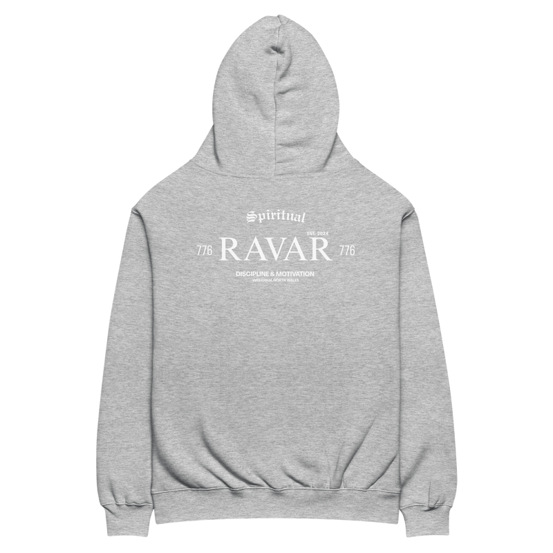 Ravar - Oversized Embroidered 776 Hoodie