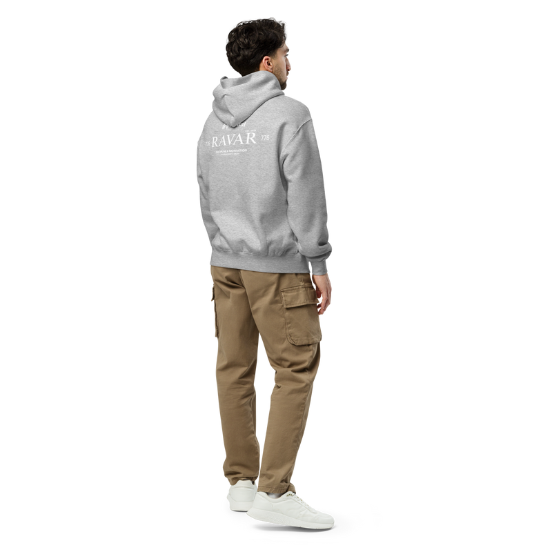 Ravar - Oversized Embroidered 776 Hoodie