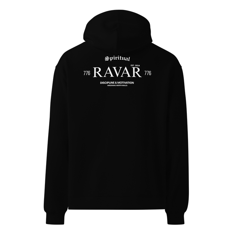 Ravar - Oversized Embroidered 776 Hoodie