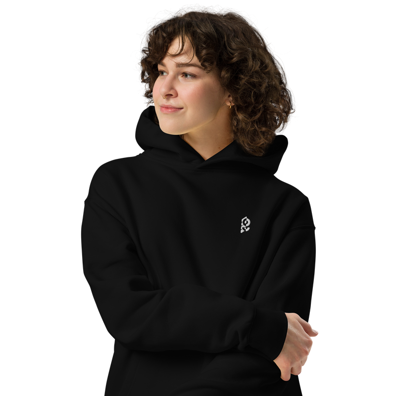 Ravar - Oversized Embroidered 776 Hoodie