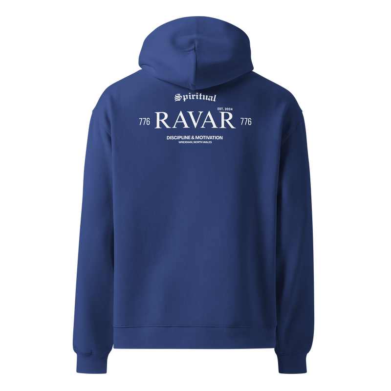 Ravar - Oversized Embroidered 776 Hoodie