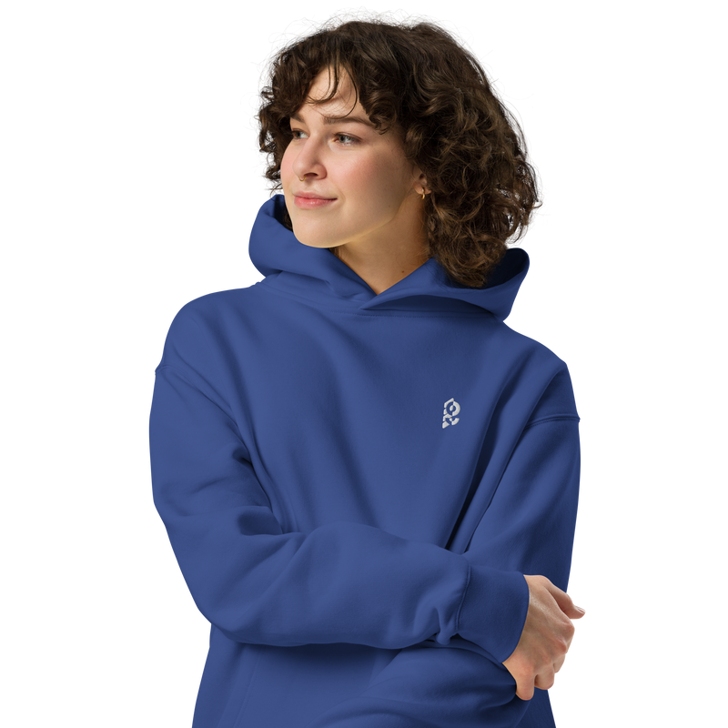 Ravar - Oversized Embroidered 776 Hoodie
