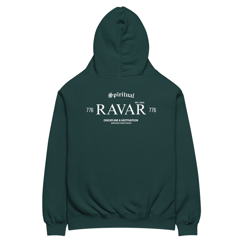 Ravar - Oversized Embroidered 776 Hoodie