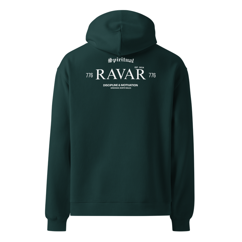 Ravar - Oversized Embroidered 776 Hoodie