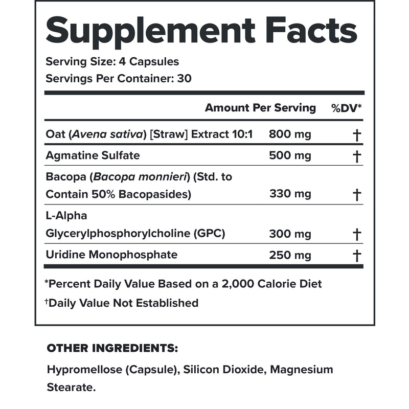 LEGION Ascend Nootropic | All-Natural Brain Support + Alpha-GPC