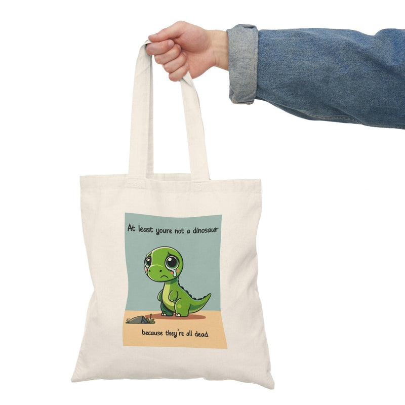 Not a Dinosaur – Funny Dinosaur Tote Bag