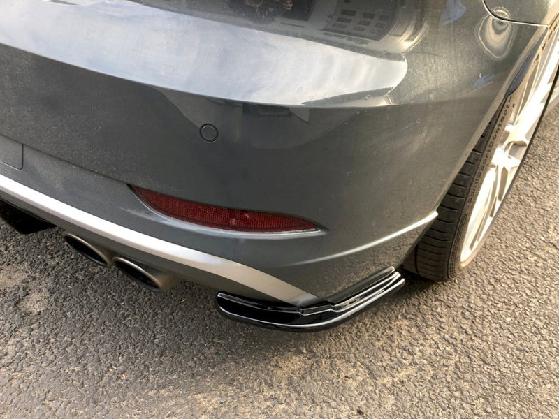 Maxton Design - REAR SIDE SPLITTERS AUDI S3 8V FACELIFT SPORTBACK (2017-2020)