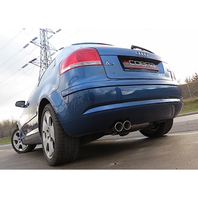 Cobra Exhausts - Audi A3 (8P) 3.2 V6 Quattro Cat Back Performance Exhaust