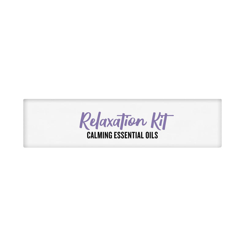 Aura Cacia Essential Oil Relaxation Kit, 4-Pack: Lavender, Patchouli, Sweet Orange, Chamomile, Sweet Basil & Learning Guide