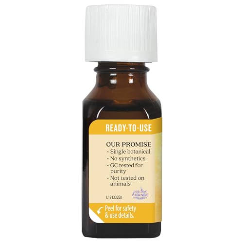 Aura Cacia Roman Chamomile in Jojoba Oil – 100% Pure Therapeutic Grade, 15ml