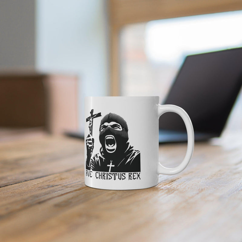 Ave Christus Rex Mug – Bold Christian Coffee Cup