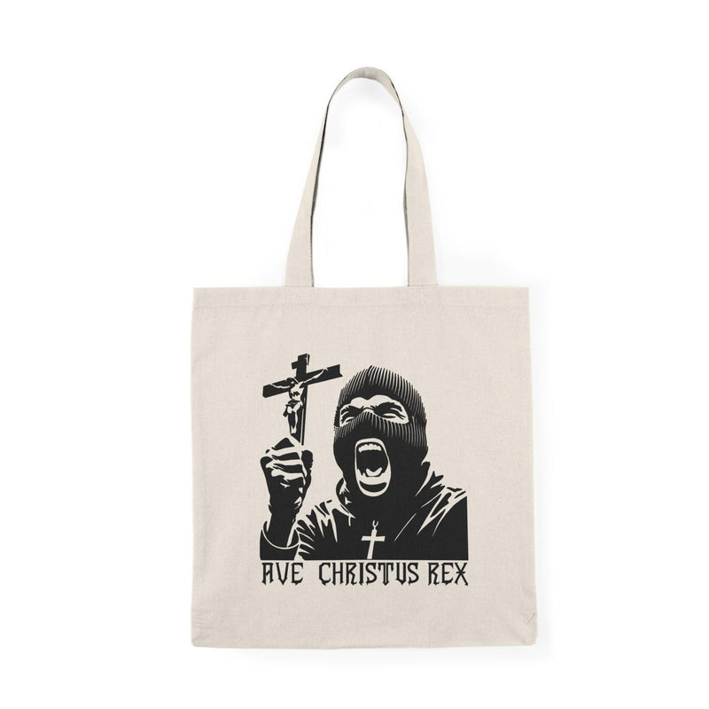 Ave Christus Rex Tote Bag – Balaclava Design