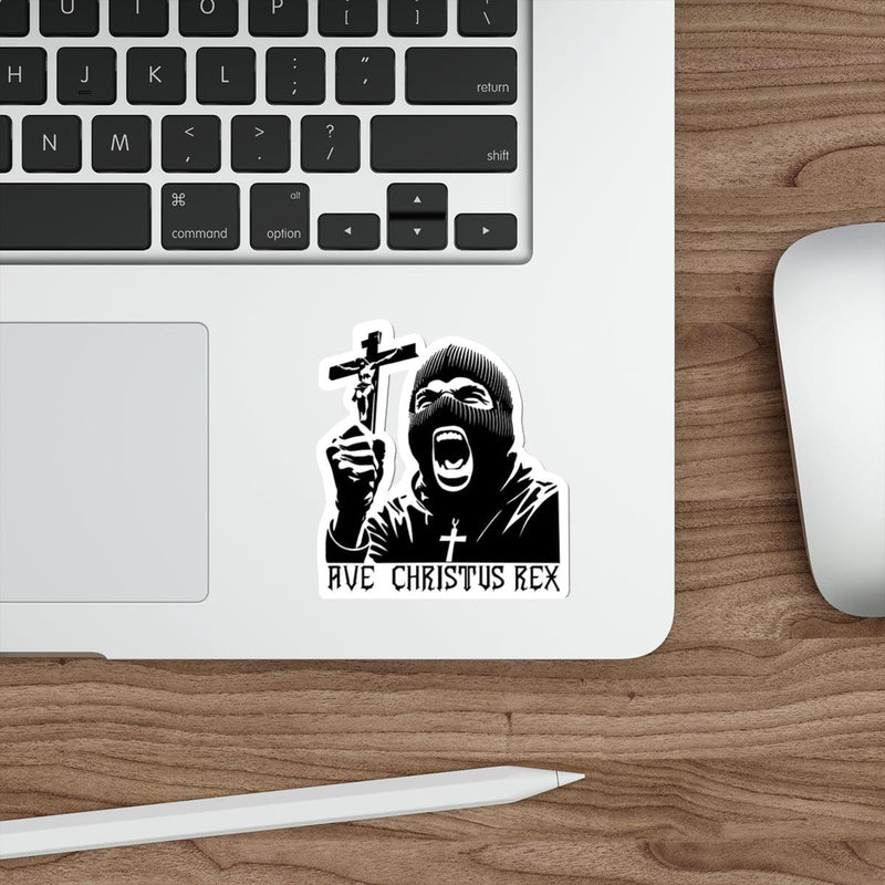 Ave Christus Rex – Catholic Faith Vinyl Sticker