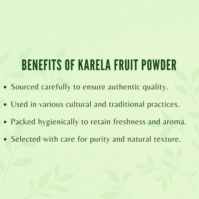 AYURVEDASHREE Bitter Melon Powder 200 Gm – Momordica Charantia (Karela), Liver Support