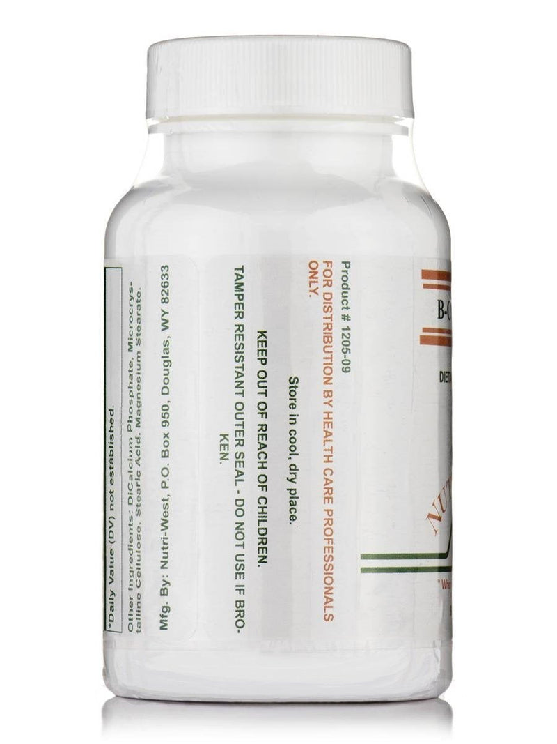 B-Complex - 90 Tablets by Nutri West | Hypoallergenic B-Vitamin Formula