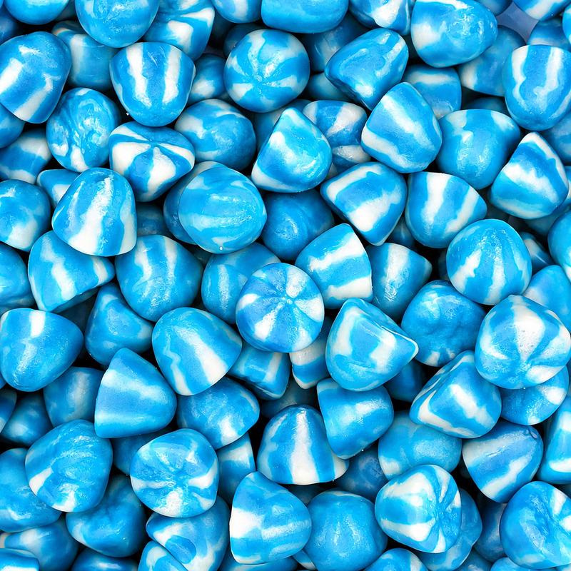 Blue Raspberry Twist Kisses