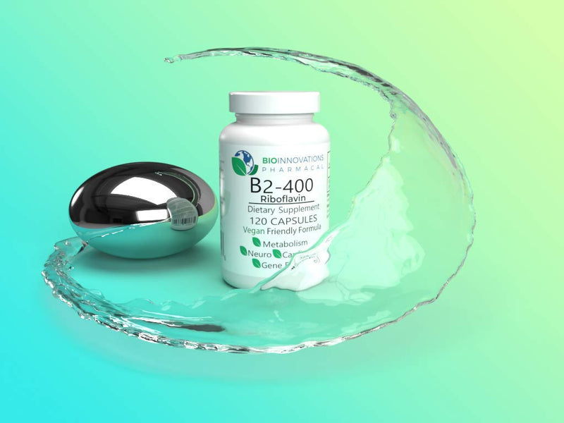 EcoIntegratives B2-400 Pure Riboflavin – Energy, Mental Clarity, Cellular Health | 120 Vegan Capsules