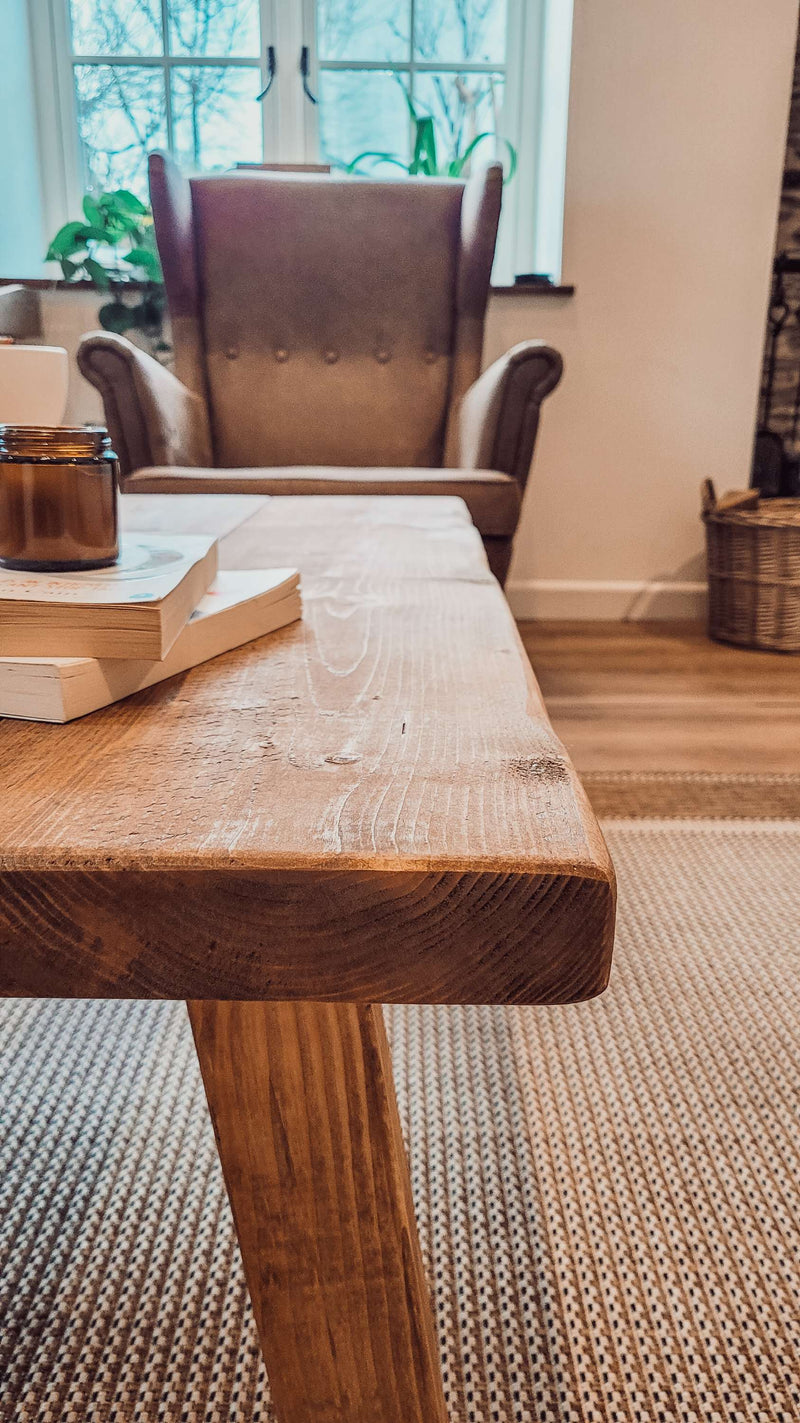 ARIA Rustic Wooden Coffee Table