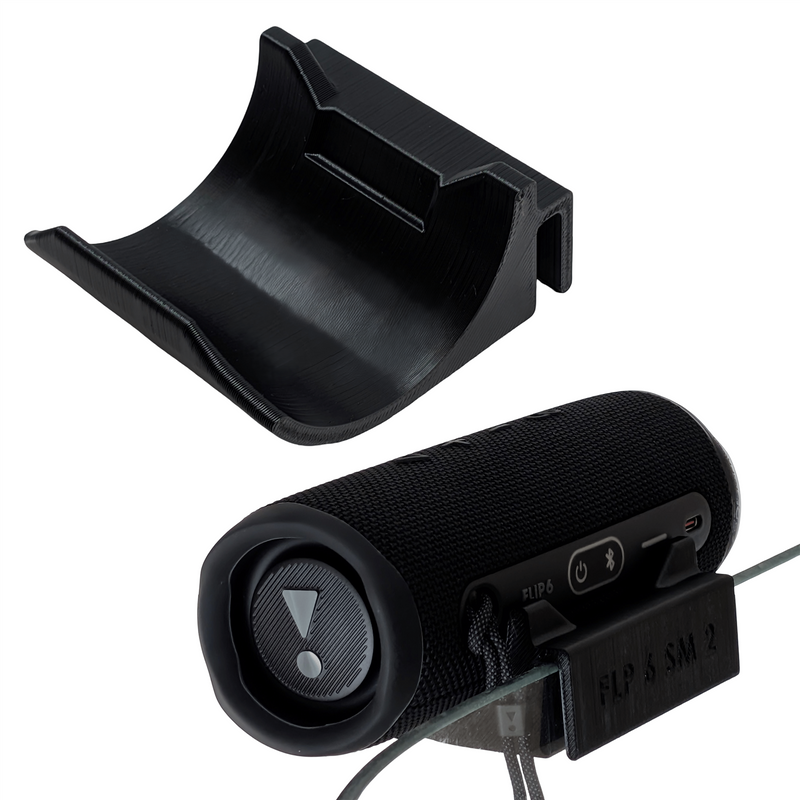 3D Cabin Shower Mount Compatible With JBL Flip 6 Portable Speaker Holder Bracket Hanger Hook