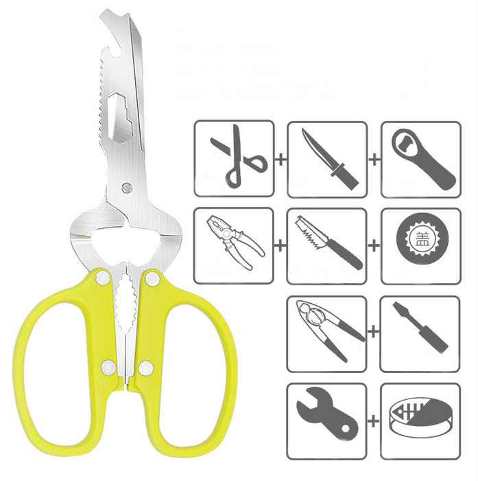 10 in 1 Multi-Functional Scissors
