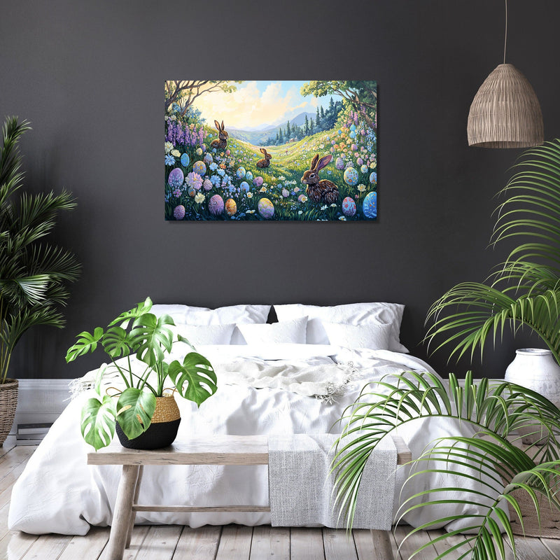 Easter Meadow Canvas