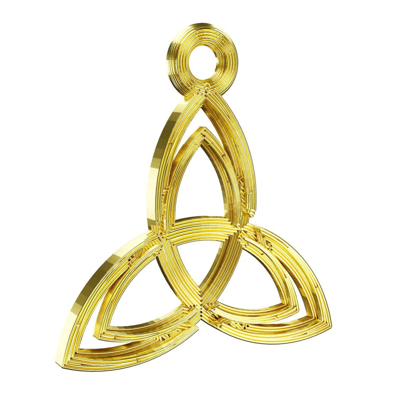 Trinity Knot Christmas Tree Bauble Decoration Ornament For Christmas Xmas Noel